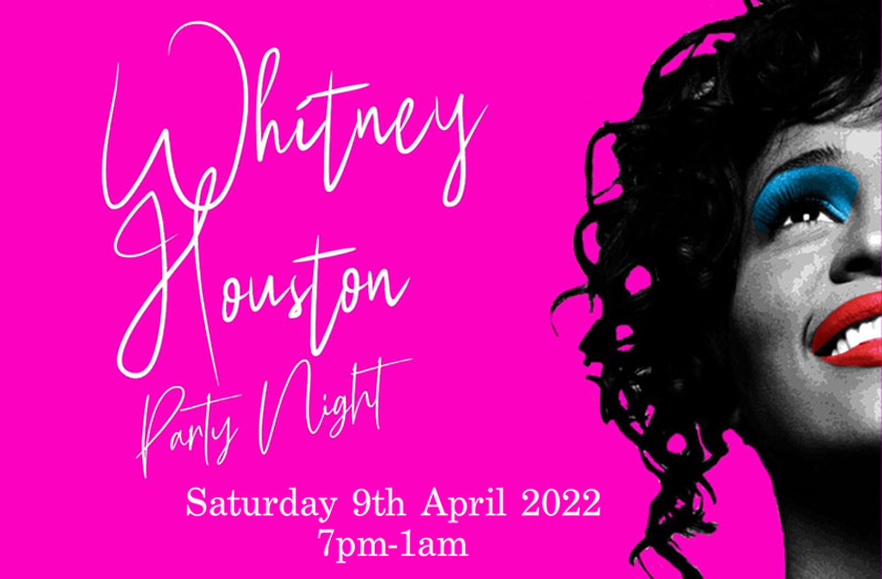 Meca Swindon - Whitney Houston Party Night