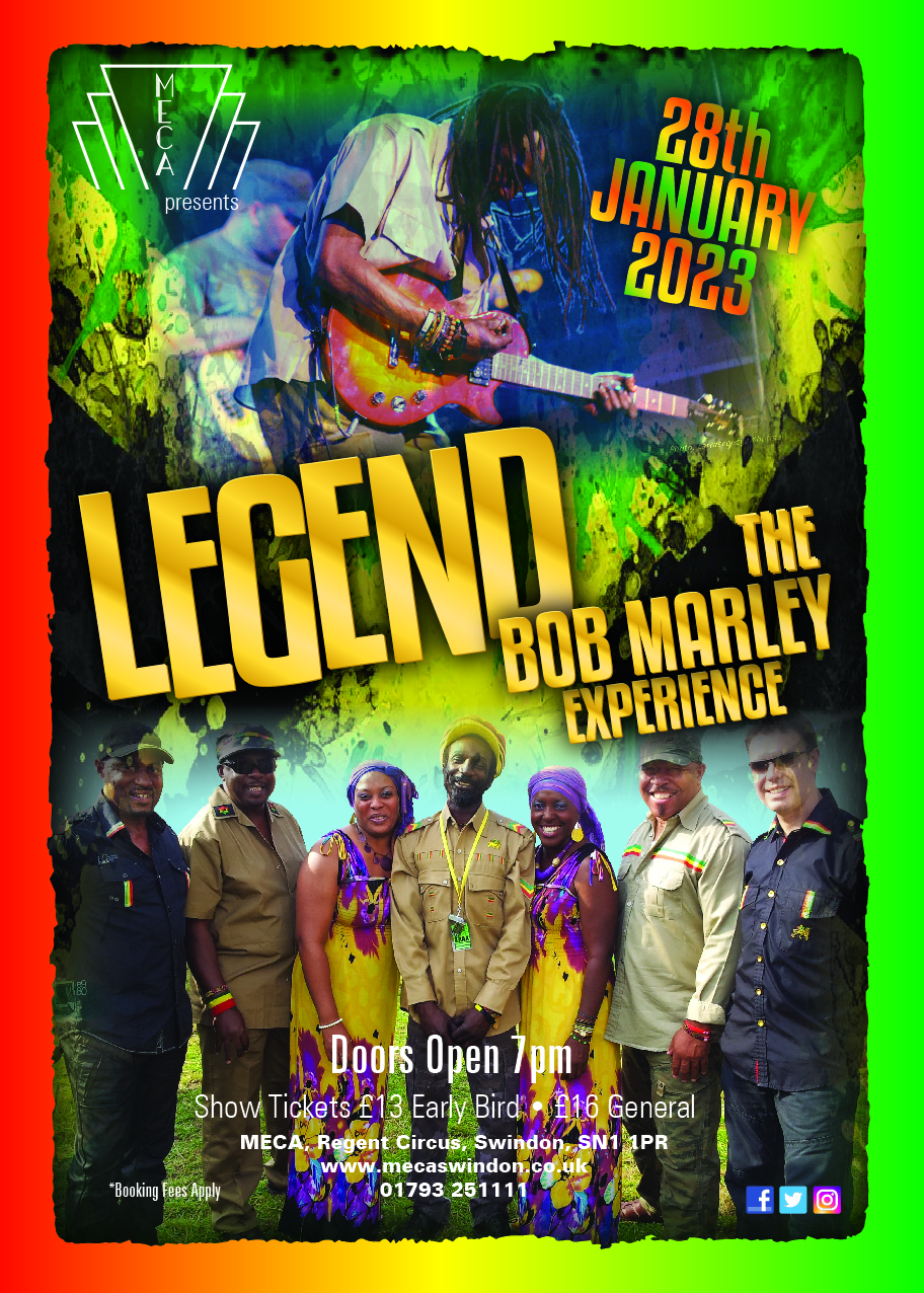 Live at Meca Swindon - Legend The Bob Marley Experience