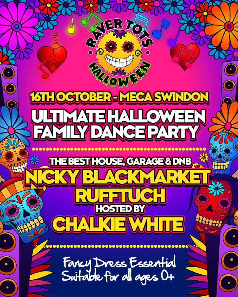 Raver Tots Halloween Party Swindon MECA Swindon